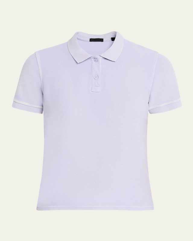 Pique with Wash Short-Sleeve Polo